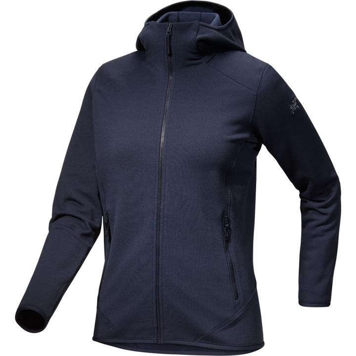 Kyanite Hoody Dames Fleece Black Sapphire S