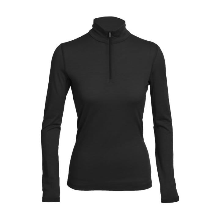 Oasis LS Half Zip Dames Black XL
