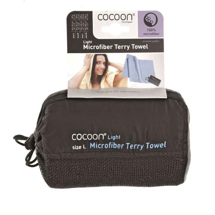 Terry Towel Ultralight, Large, Dolphin Blue Handdoek Reishanddoek