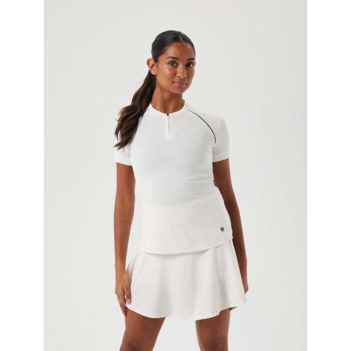 Ace Zip Tennis Polo Dames Egret M