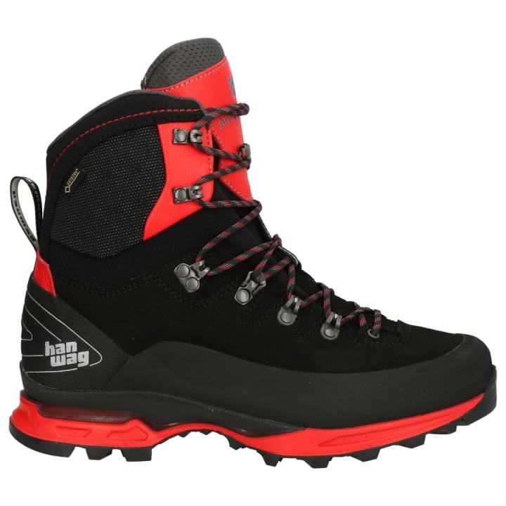 Alverstone II Gtx Heren Hoge Wandelschoen Black/Red 10,5