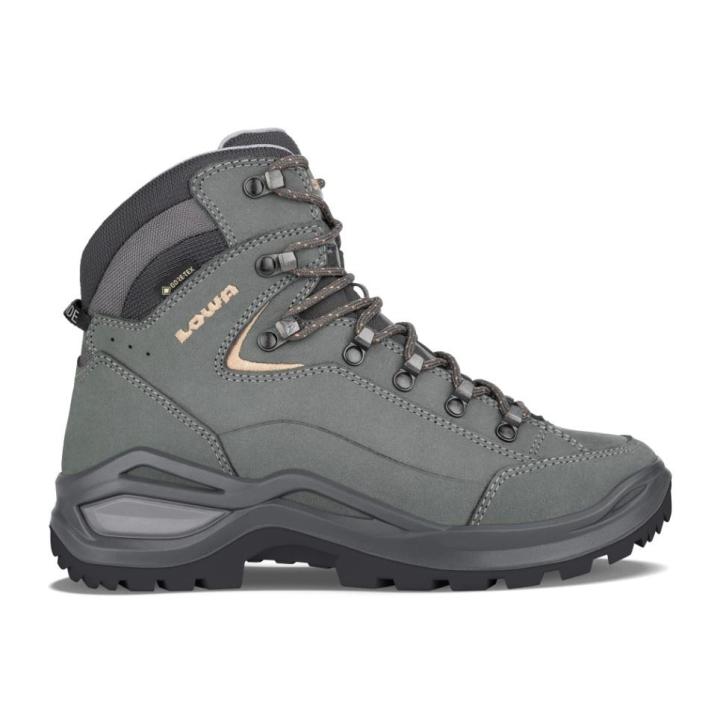 Renegade Evo Gtx Mid Hoge Wandelschoen Dames Graphite/Apricote 6,5