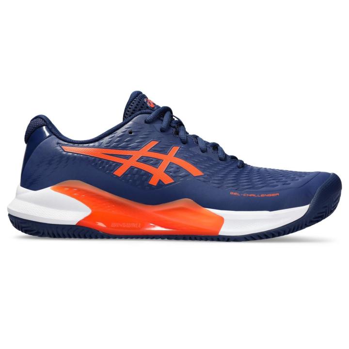 Gel-Challenger 14 Clay Tennisschoen Heren Blue Expanse/Koi 10,5