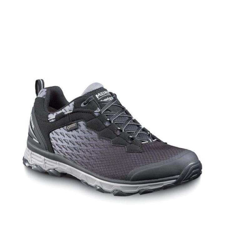 Activo Sport Gtx Heren Lage Wandelschoen Schwarz/Silber 12/47