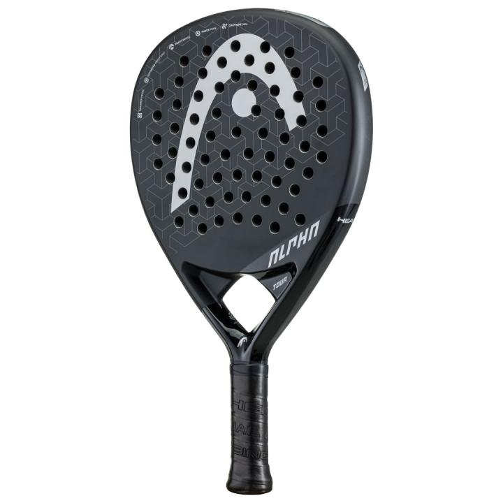 Graphene 360+ Alpha Tour Padel Racket Grey/Black O/S