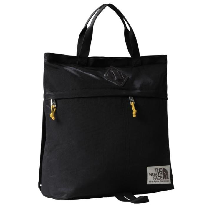 Berkeley Tote Schoudertas TNF Black - Mineral Gold 13L