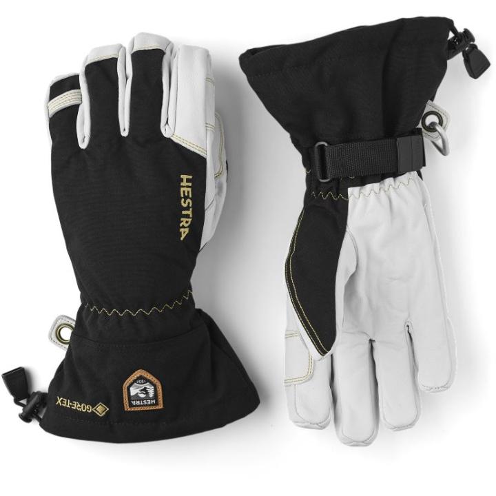 Army Leather Gore-Tex Handschoen Black/Natural Grey 7