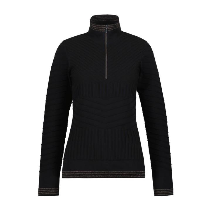 Halso Pully Dames Basic Black M