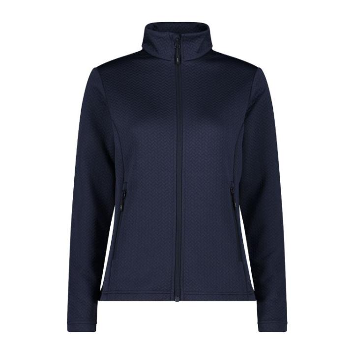 Fleece Dames Black Blue D42