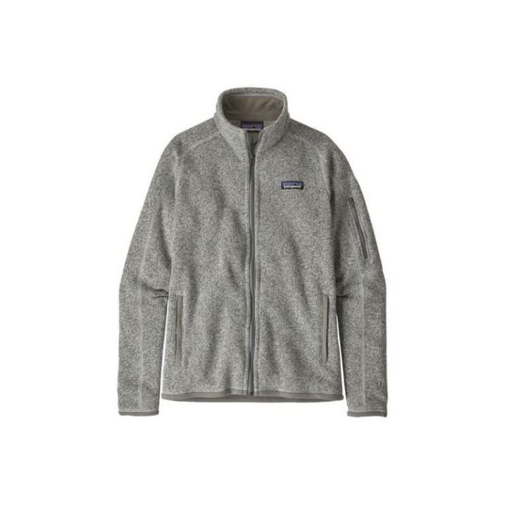Better Sweater Fleece Dames Birch White L