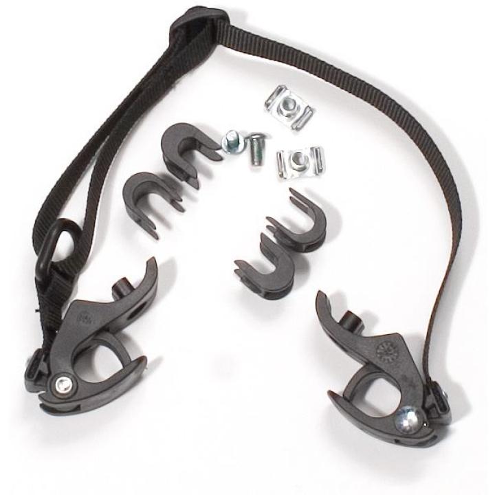 2 Ql1-Hooks With Adjustable Strap. 16 Mm