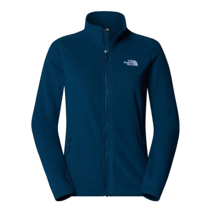 100 Glacier Full Zip Dames Fleece Midnight Petrol L