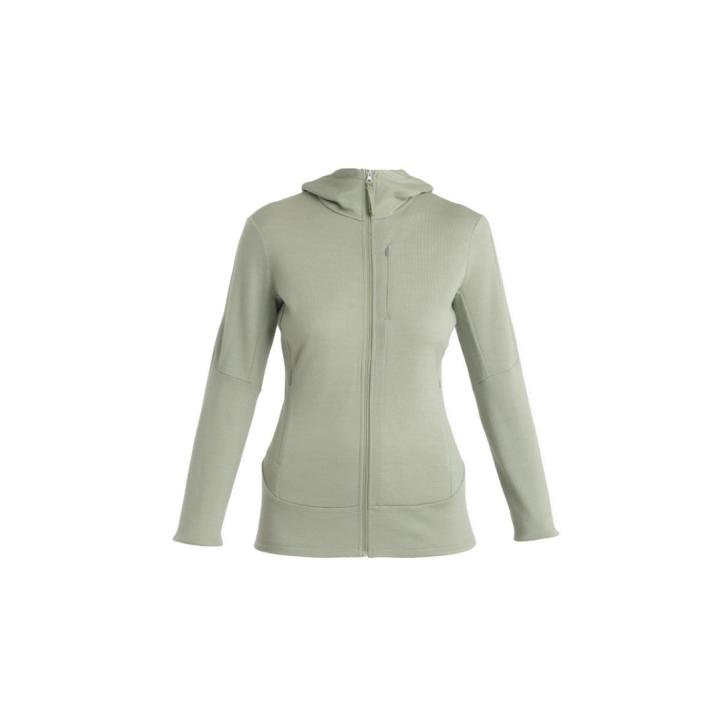 260 Quantum IV LS Zip Hoody Vest Dames Lichen XL