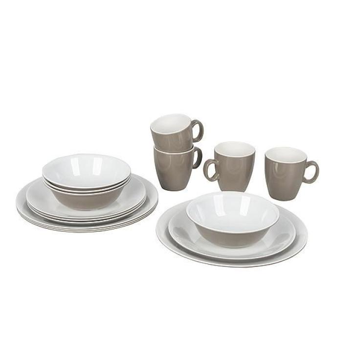 16 Delig Melamine Bestekset Servies