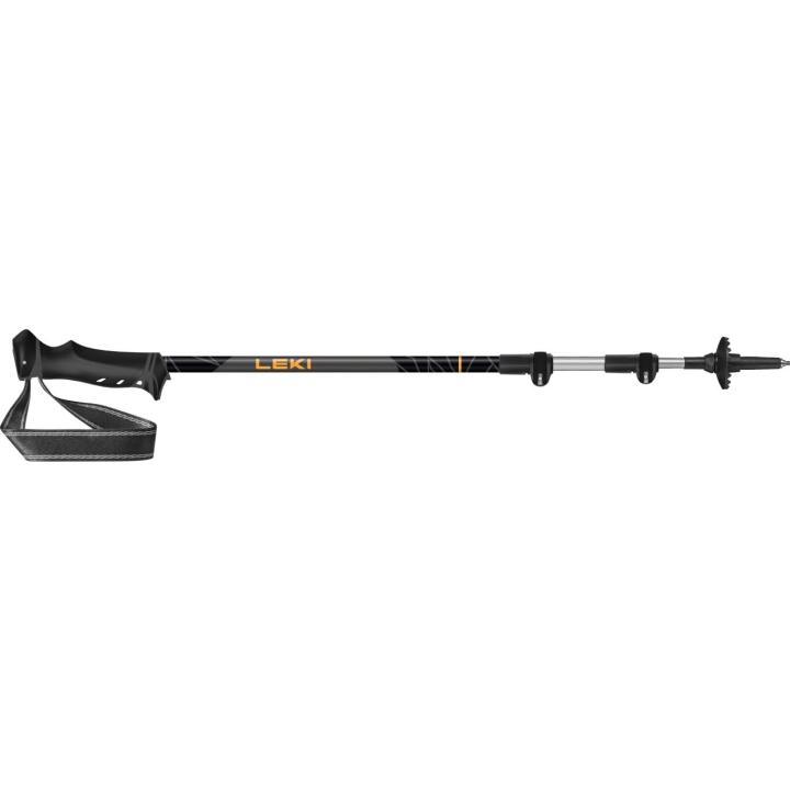 Journey Lite Wandelstokken Dark-Anthracite/Black/Mango 100-135 cm