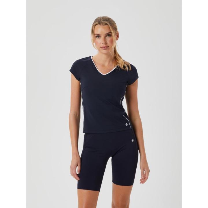Ace V Tennis T-Shirt Dames Night Sky S