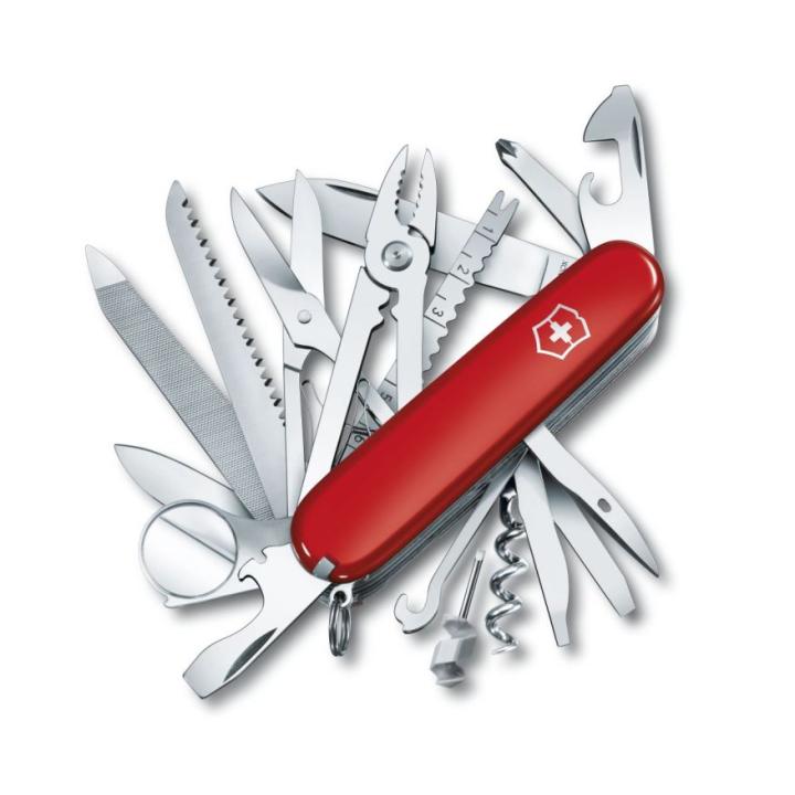 Swisschamp Zakmes Rood