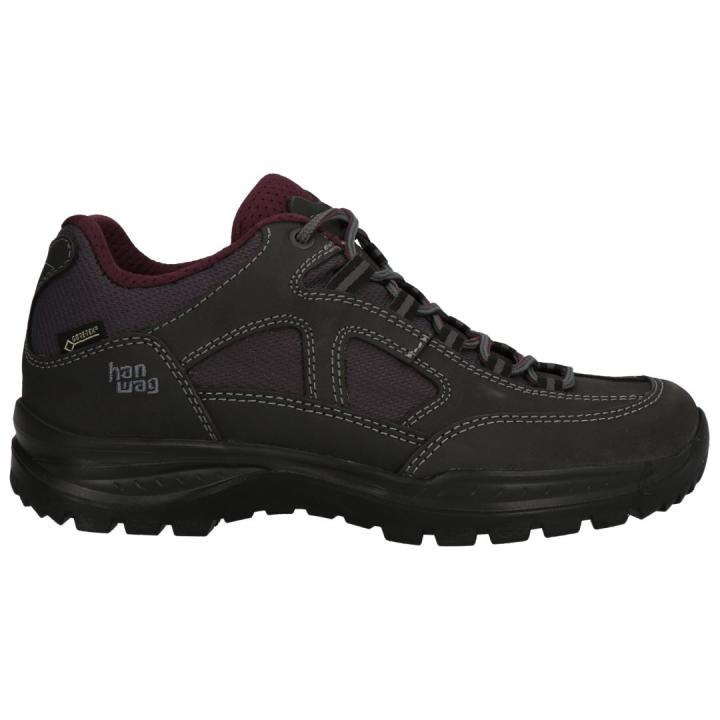 Gritstone II Lady Gtx Lage Wandelschoen Dames Asphalt/Dark Garnet 5