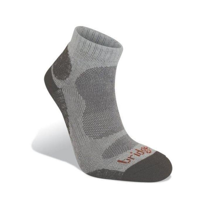 Bamboo Lo Heren Wandelsok Natural/ Grey M