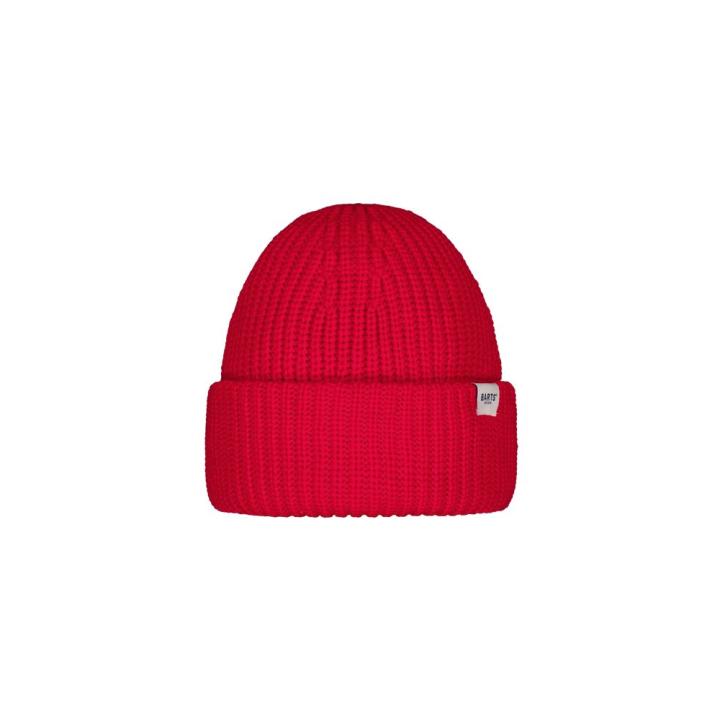 Dervalz Beanie Muts Heren Red One Size