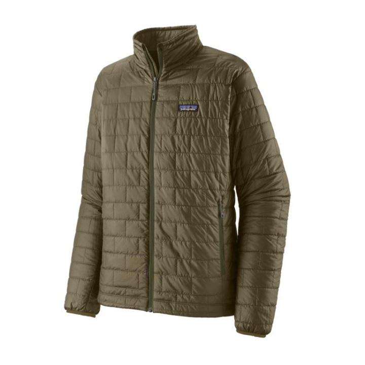 Nano Puff Isolatiejas Heren Sage Khaki L