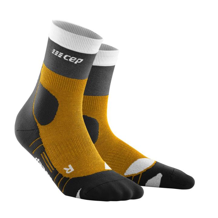 Hiking Light Merino Mid-Cut V Heren Wandelsok Sungold/Black V