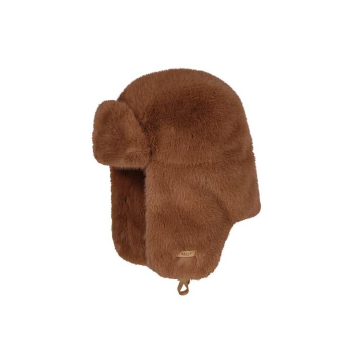 Lucerne Bomber Muts Dames Brown One Size