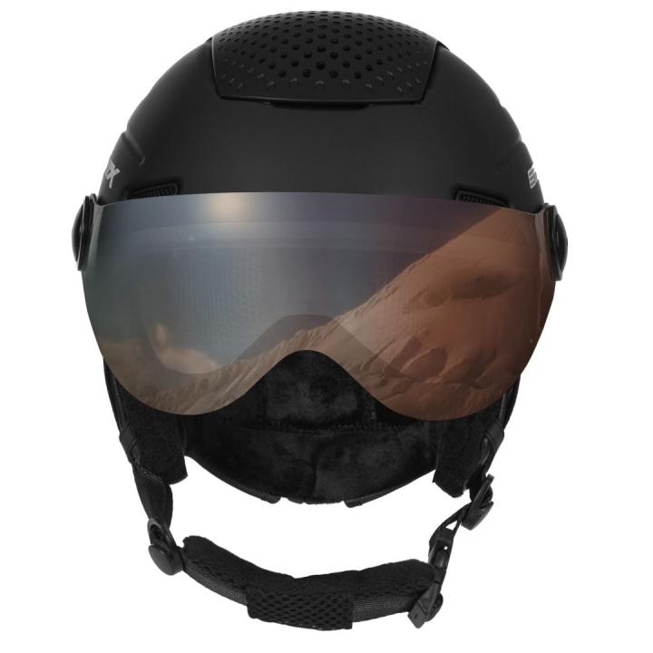 VIsor Junior Kinder Helm Kinderen BLACK XS