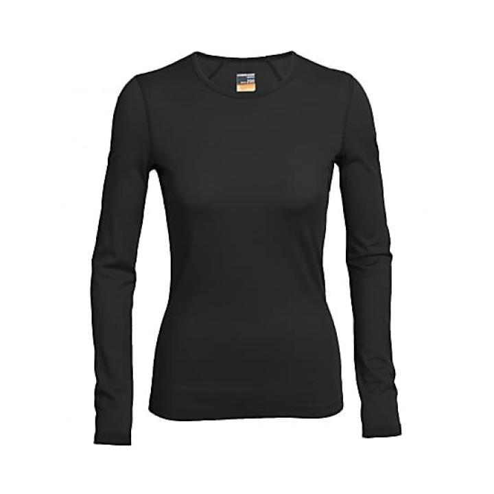 Oasis LS Crewe Dames Black XS