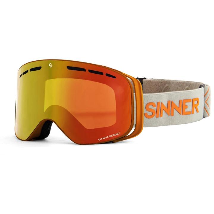 Olympia Sneeuwbril Matte Orange One Size