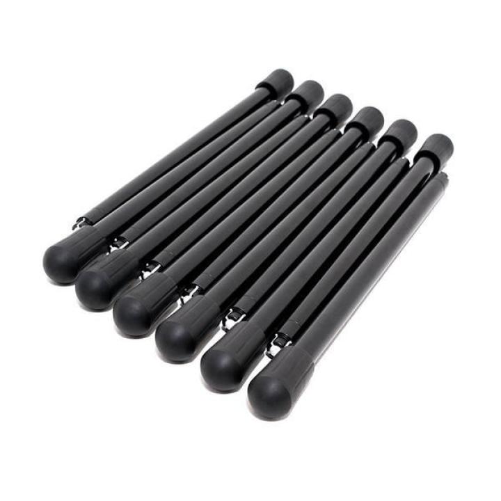 Cot Leg 12 Pcs Accessoire Black