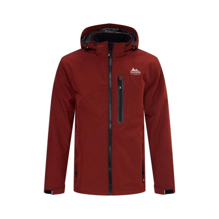 Laser Heren Softshell Bordeaux 2XL