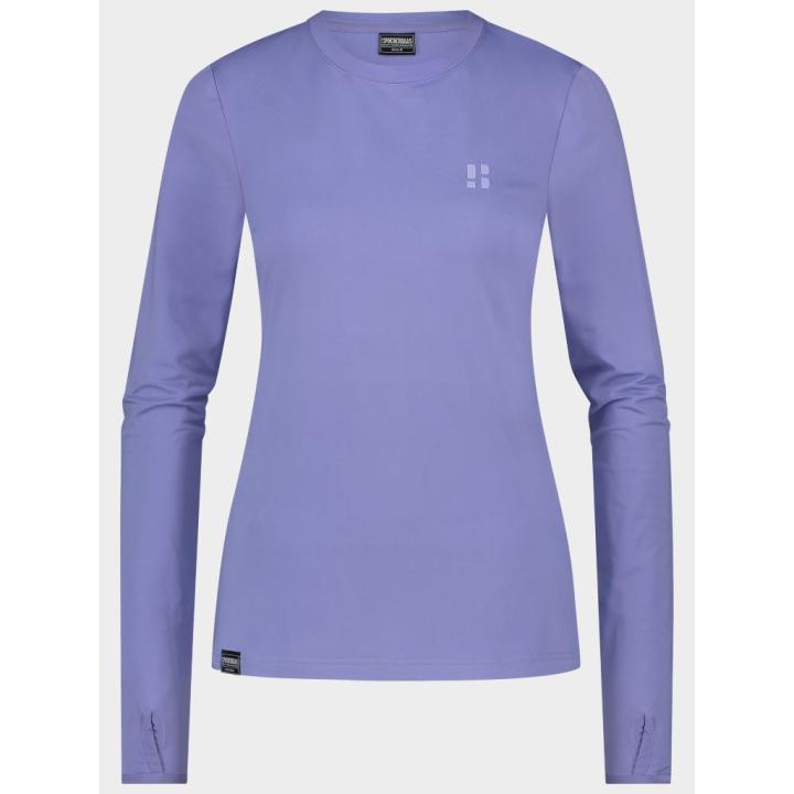 Four Seasons Lightweight Longsleeve T-Shirt Dames Lila XL