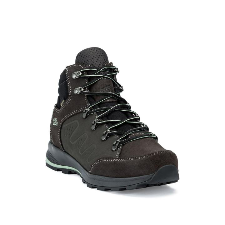 Torsby Lady Gtx Hoge Wandelschoen Dames Asphalt/Mint 6