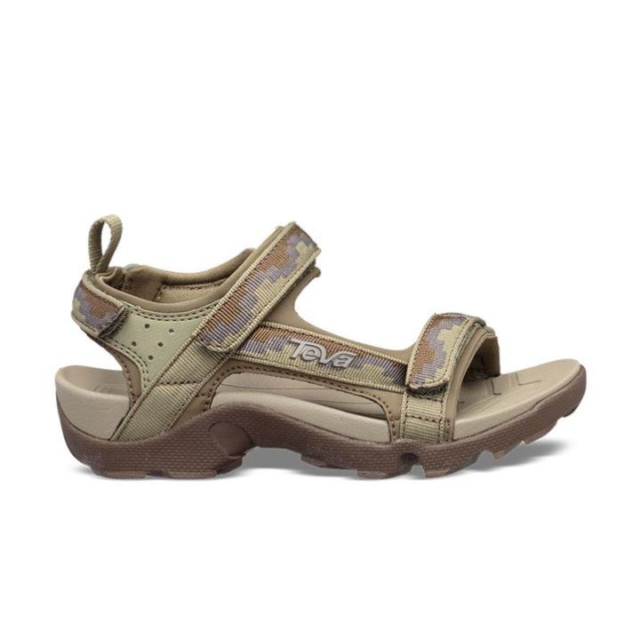 K Tanza Kinder Sandaal Steps Dark Olive 11