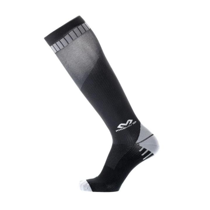 Active Elite Compression Sportsok Black/Silver Grey L