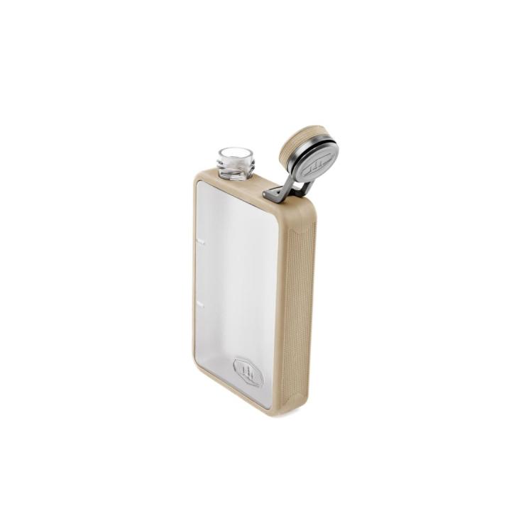 Boulder Flask 6 Oz - Sand Drinkfles