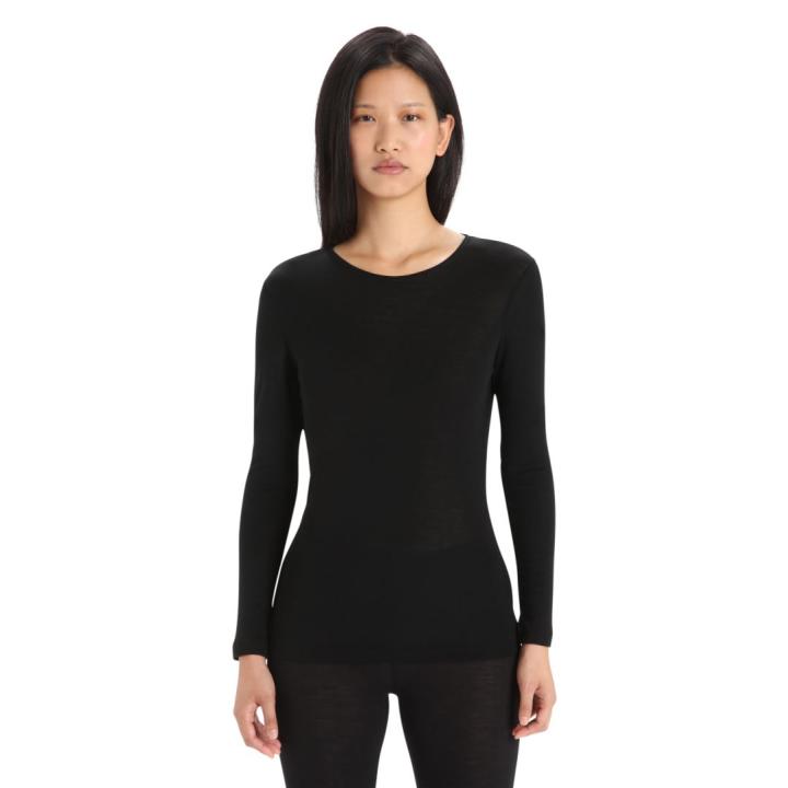 175 Everyday LS Crewe Thermoshirt Dames Black S