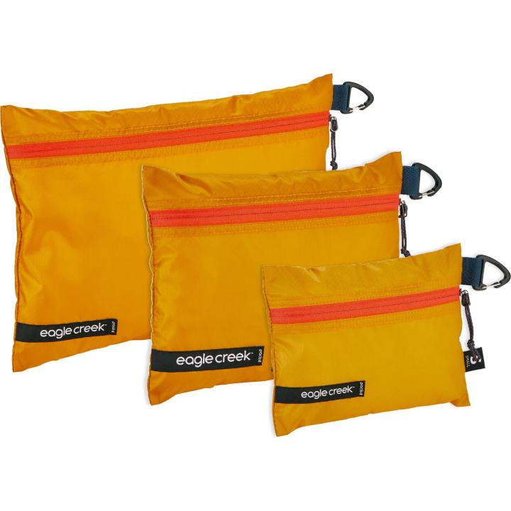 Pack-It Isolate Sac Set S/M/L Opbergzak Sahara Yellow S/M/L