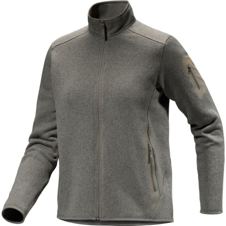 Covert Cardigan Fleece Dames Forage Heather II L