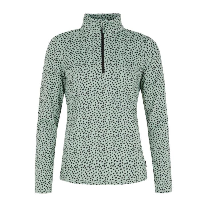 Prtkacey 1/4 Zip Pully Dames Green Baygreen L/40