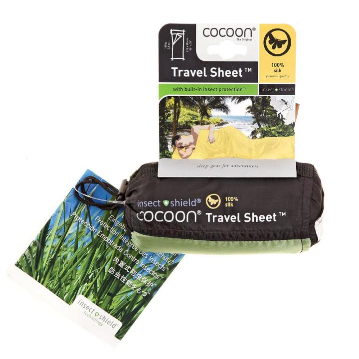 Travelsheet, Insectshield, Silk, VI ne Lakenzak