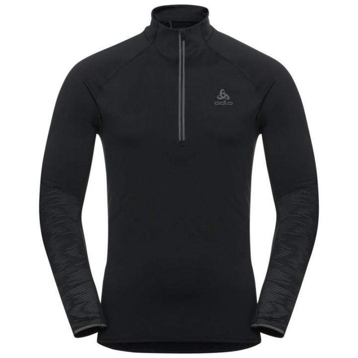 Zeroweight Ceramiwarm Reflected Hardloop Shirt Heren Black S