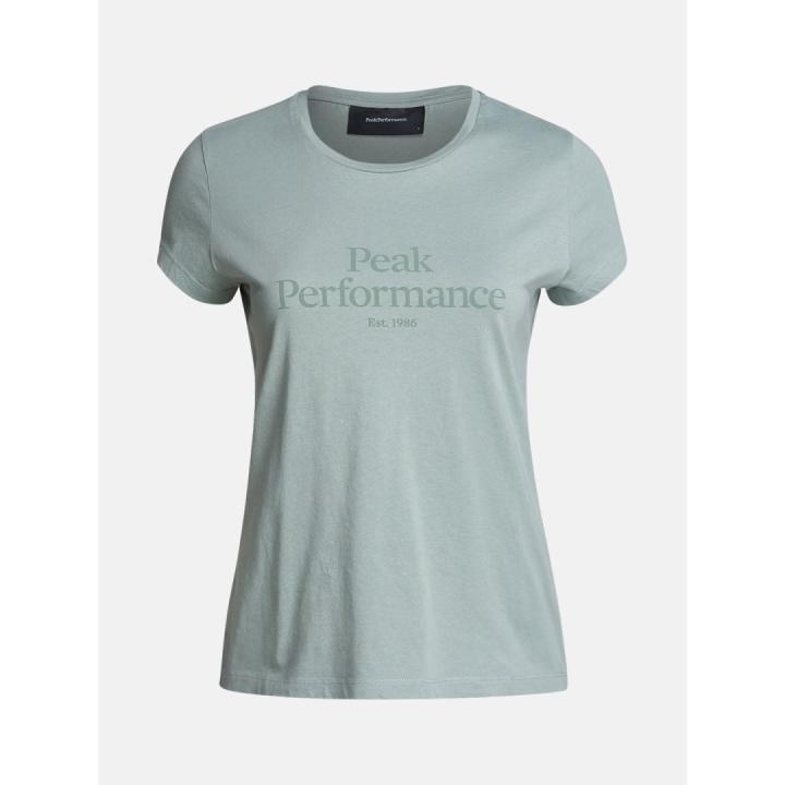 Original Dames T-shirt Ashen Green S