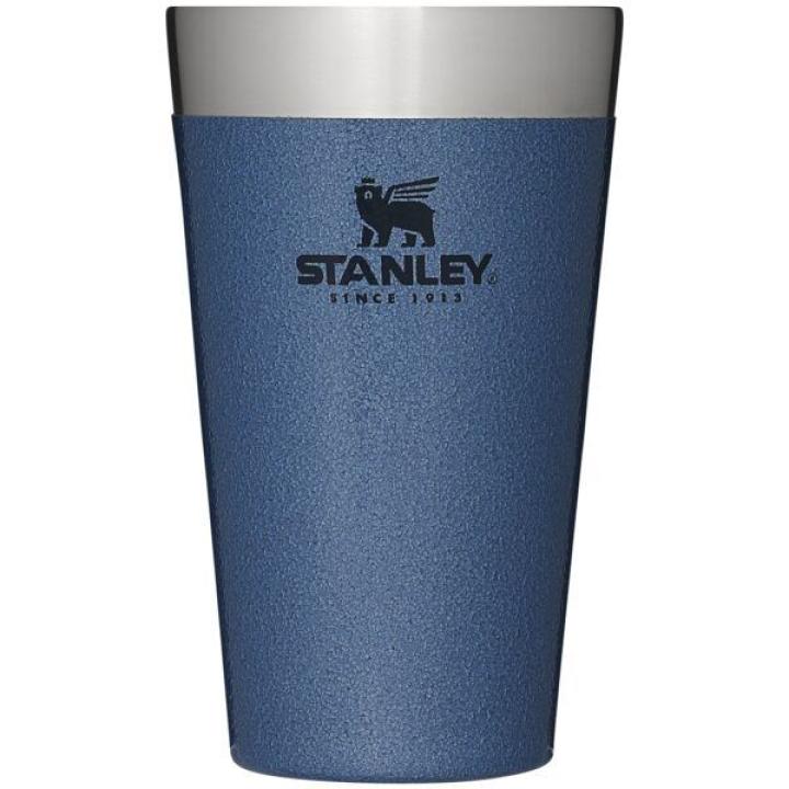 The Stacking Beer Pint .47L / 16Oz Isolatiefles Hammertone Lake 470ML