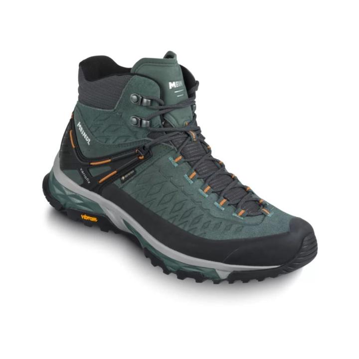 Top Trail Mid Gtx Heren Hoge Wandelschoen Loden / Orange 9,5