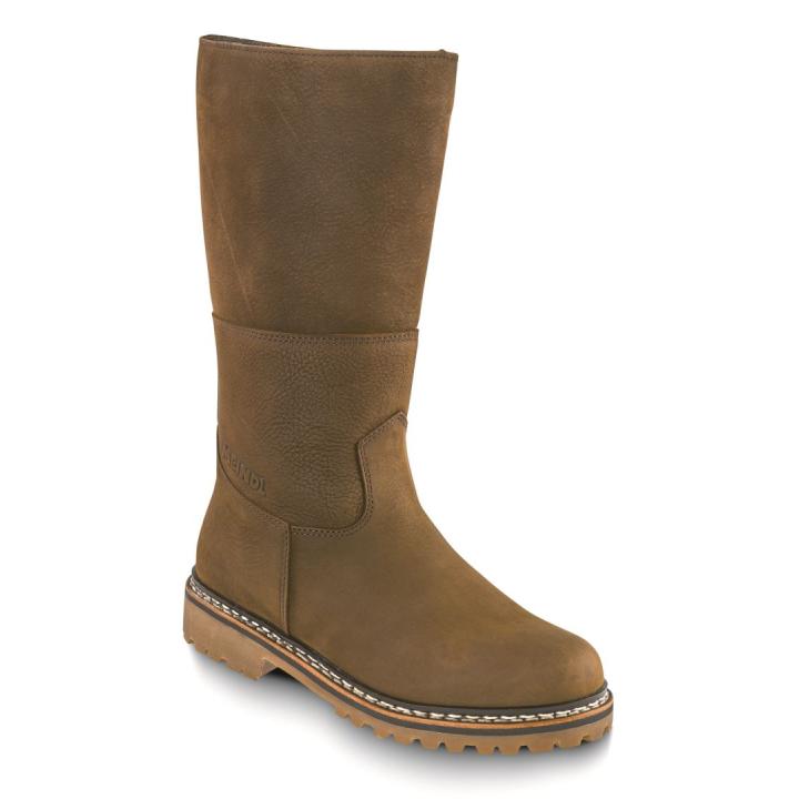 Abtenau Dames Leren Laars Braun 6,5