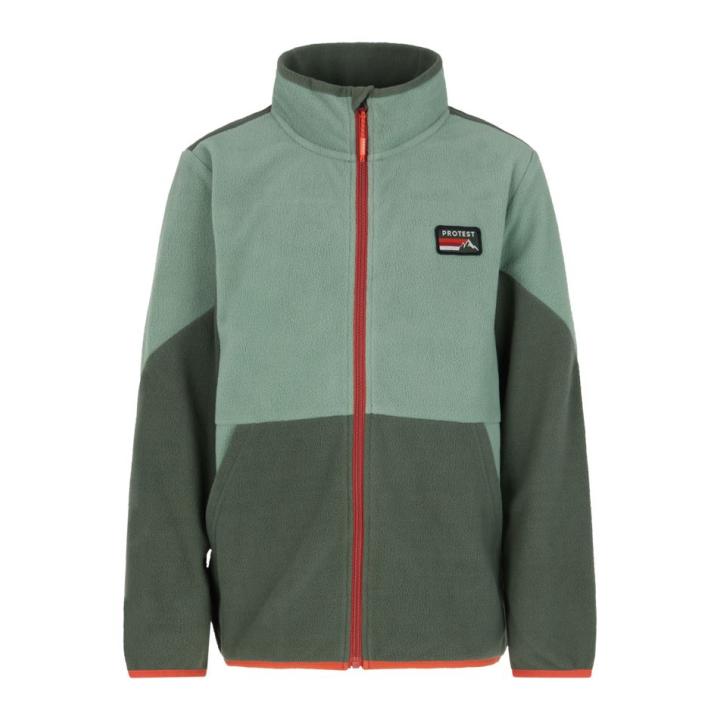 Prtkuno Full Zip Fleece Kinderen Marl Green 176