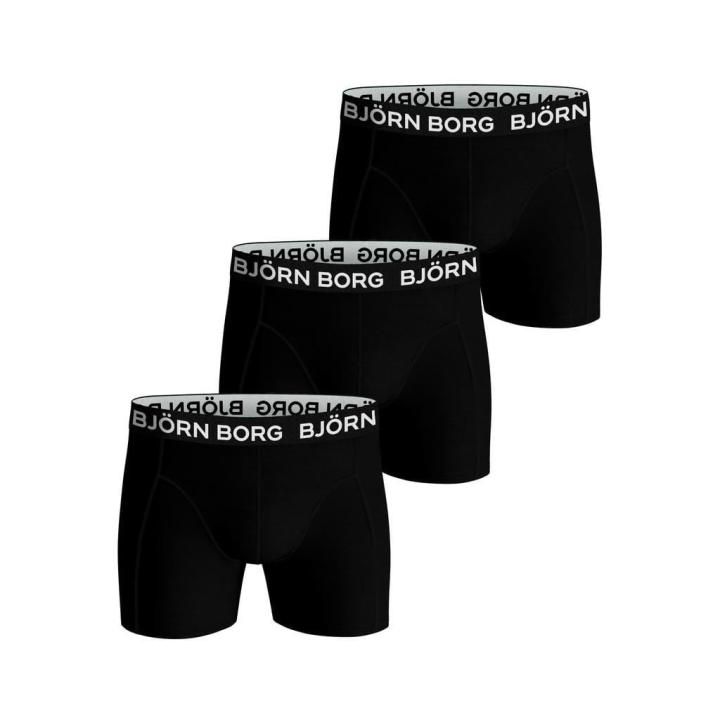 Cotton Stretch 3P Onderbroek Heren Multipack 1 L