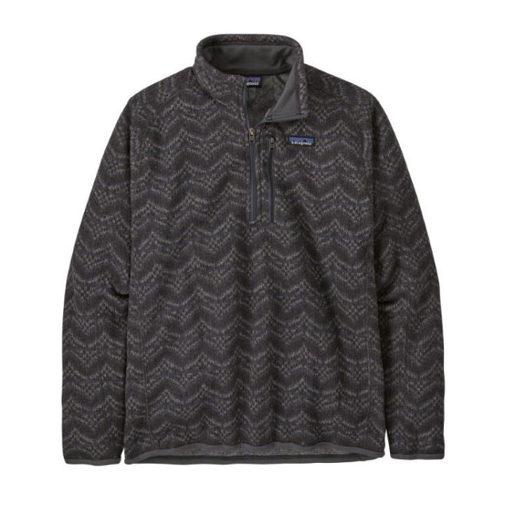 Better Sweater 1/4 Zip Fleece Heren Island Escape: Forge Grey L